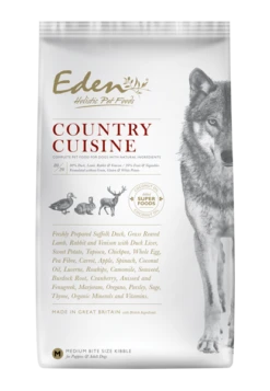 Eden Dog - 80/20 Country Cuisine Medium Kibble 12kg