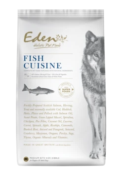 Eden Dog - 80/20 Fish Cuisine Small Kibble 12kg