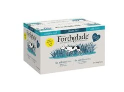 Forthglade Dog - Adult Complete Grain Free Fish Multi Pack Salmon & Sardine Pouches 12x395g