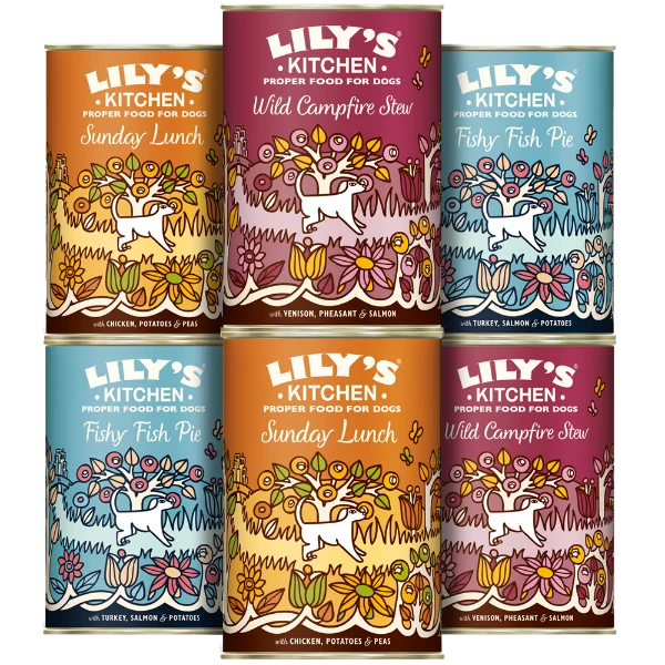 Lily's Kitchen Dog Grain Free Multipack 6 X 400g 3 Lily's Kitchen Dog Grain Free Multipack 6 X 400g