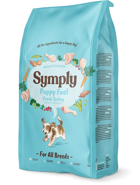 Symply Dog - Puppy Fuel Turkey 2kg 3 Symply Dog - Puppy Fuel Turkey 2kg