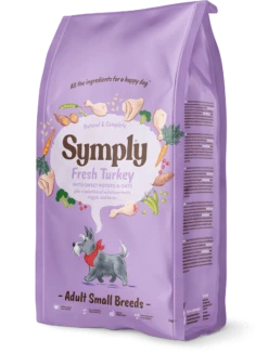 Symply Dog - Adult Small Breed Turkey 2kg