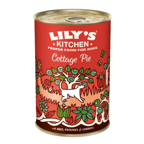 Lily's Kitchen Dog Tin Cottage Pie 6x400g 3 Lily's Kitchen Dog Tin Cottage Pie 6x400g