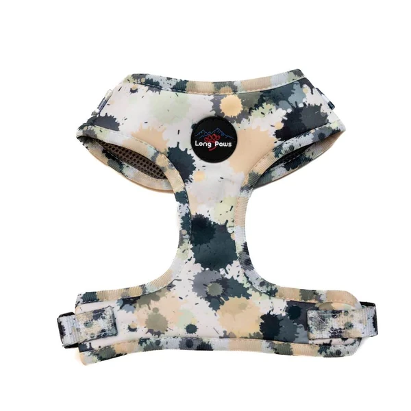 Funk The Dog Harness Paint Splodge Grey Large 4 Funk The Dog Harness Paint Splodge Grey Large - Image 2