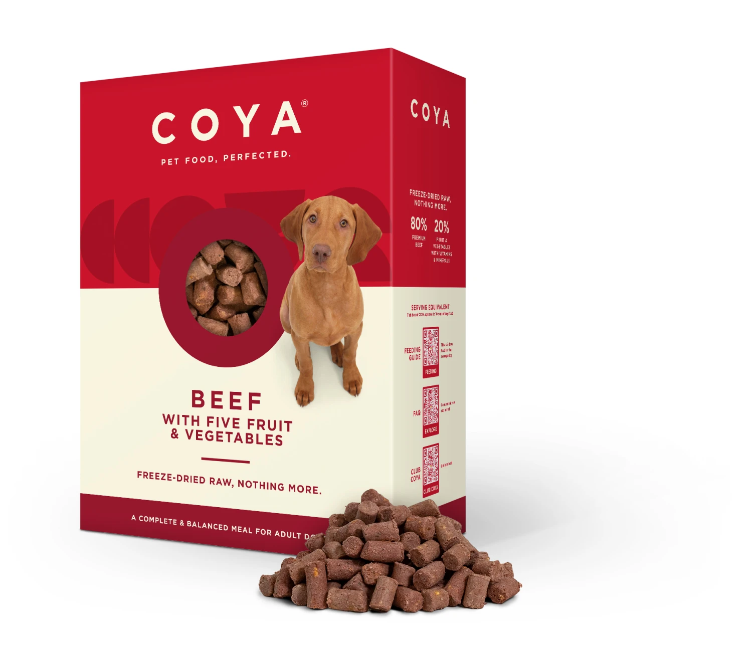 Coya Adult Dog Freeze Dried Beef 750g 5 Coya Adult Dog Freeze Dried Beef 750g - Image 3