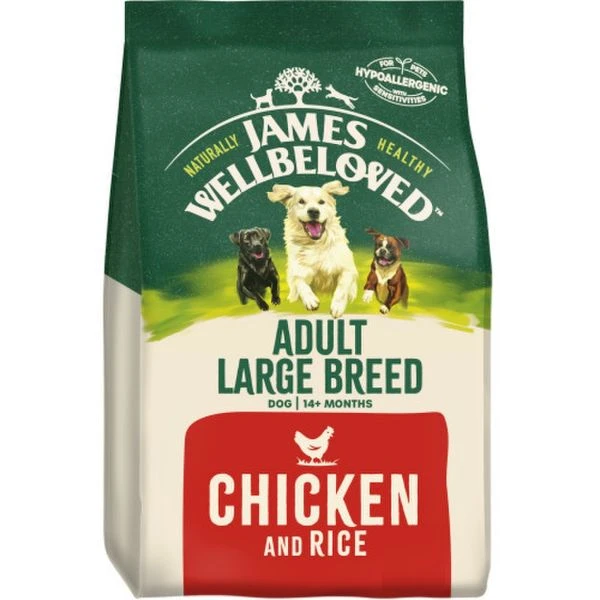 James Wellbeloved Dog - Adult Large Breed Chicken & Rice 15kg 3 James Wellbeloved Dog - Adult Large Breed Chicken & Rice 15kg